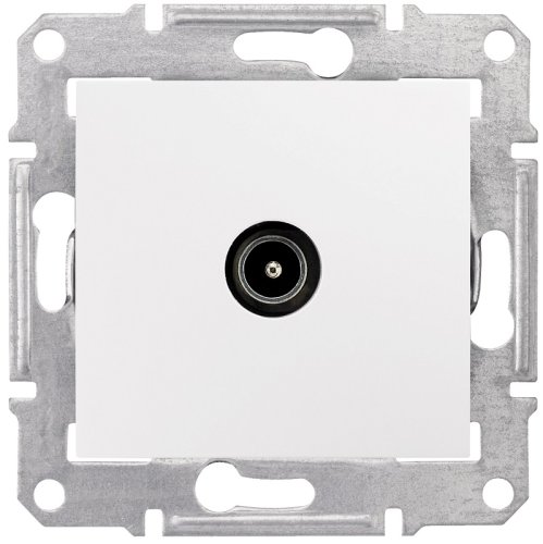 Розетка TV Оконечная без рамки Schneider Electric Sedna 1-м. белый картинка